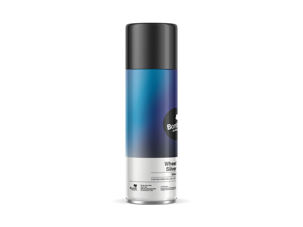 Border Automotive Wheel Silver Aerosol 500ml