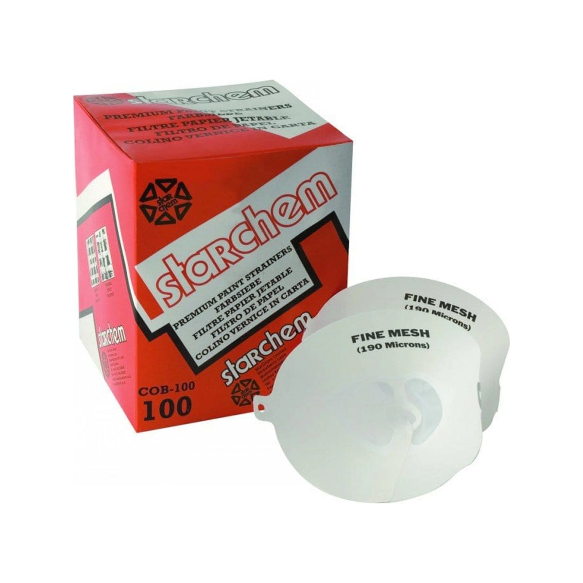 StarChem Clearcoat and Basecoat Strainers Pack of 100