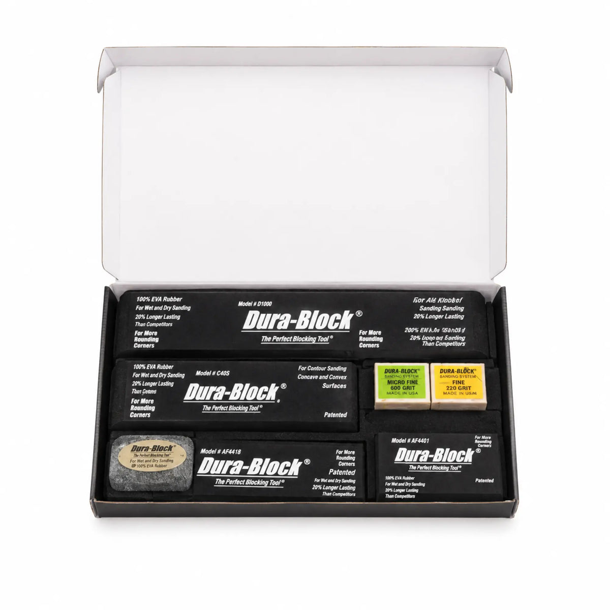 StarChem DuraBlock Fast-Fit Sanding Block Kit 6-Piece