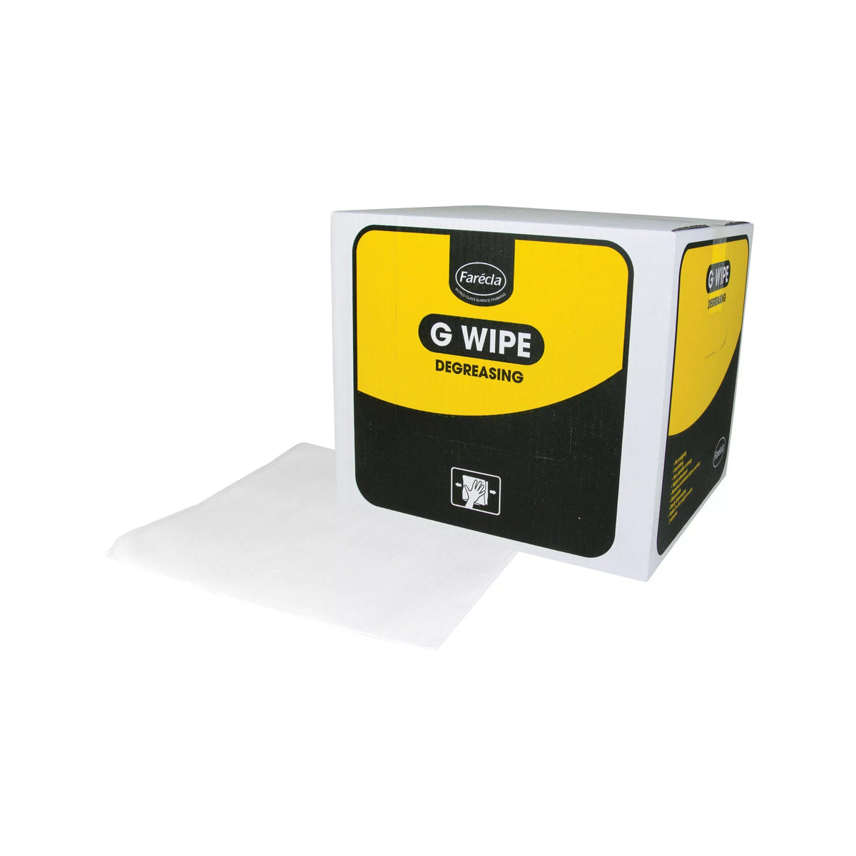 Farécla G Plus Degreasing Wipes – 580 × 530mm – Box of 100 – Farécla