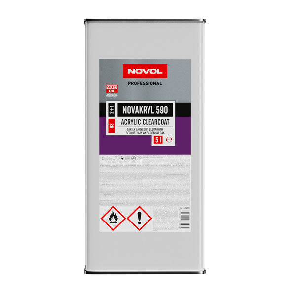 NOVOL Novakryl 590 Acrylic Clear Coat 2+1 Kit 7.5L – NOVOL