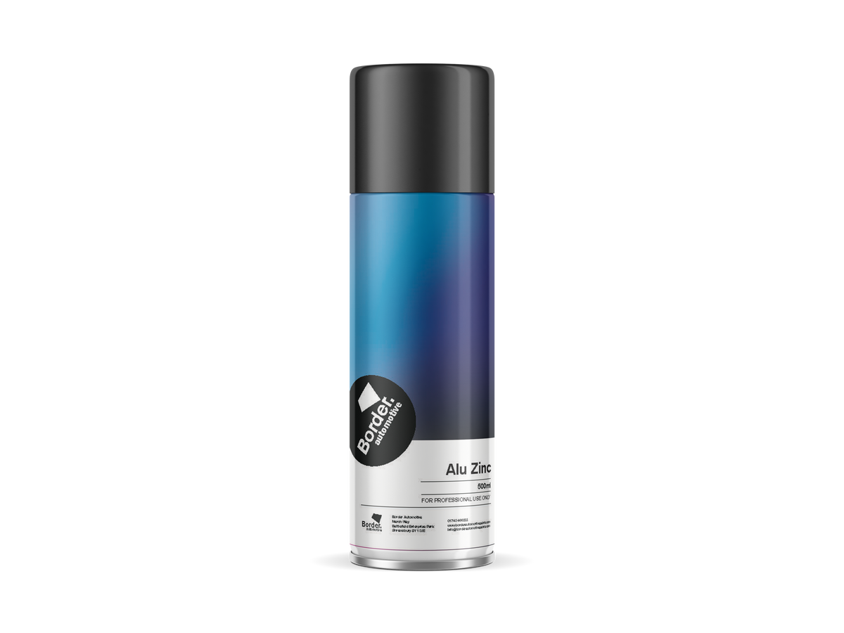 Border Automotive Alu Zinc Aerosol 500ml