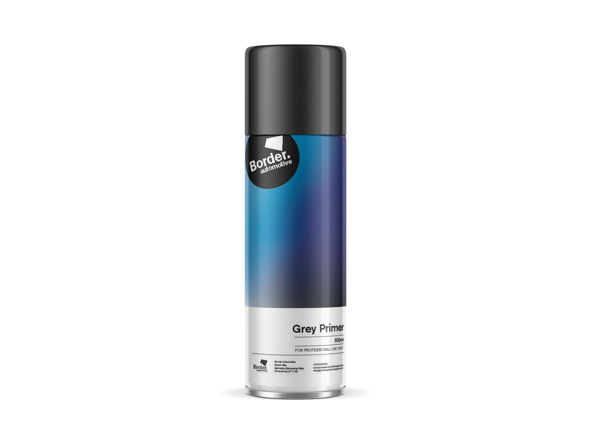 Border Automotive Grey Primer Aerosol 500ml