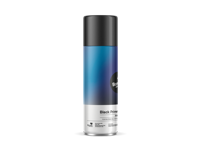 Border Automotive Black Primer Aerosol 500ml