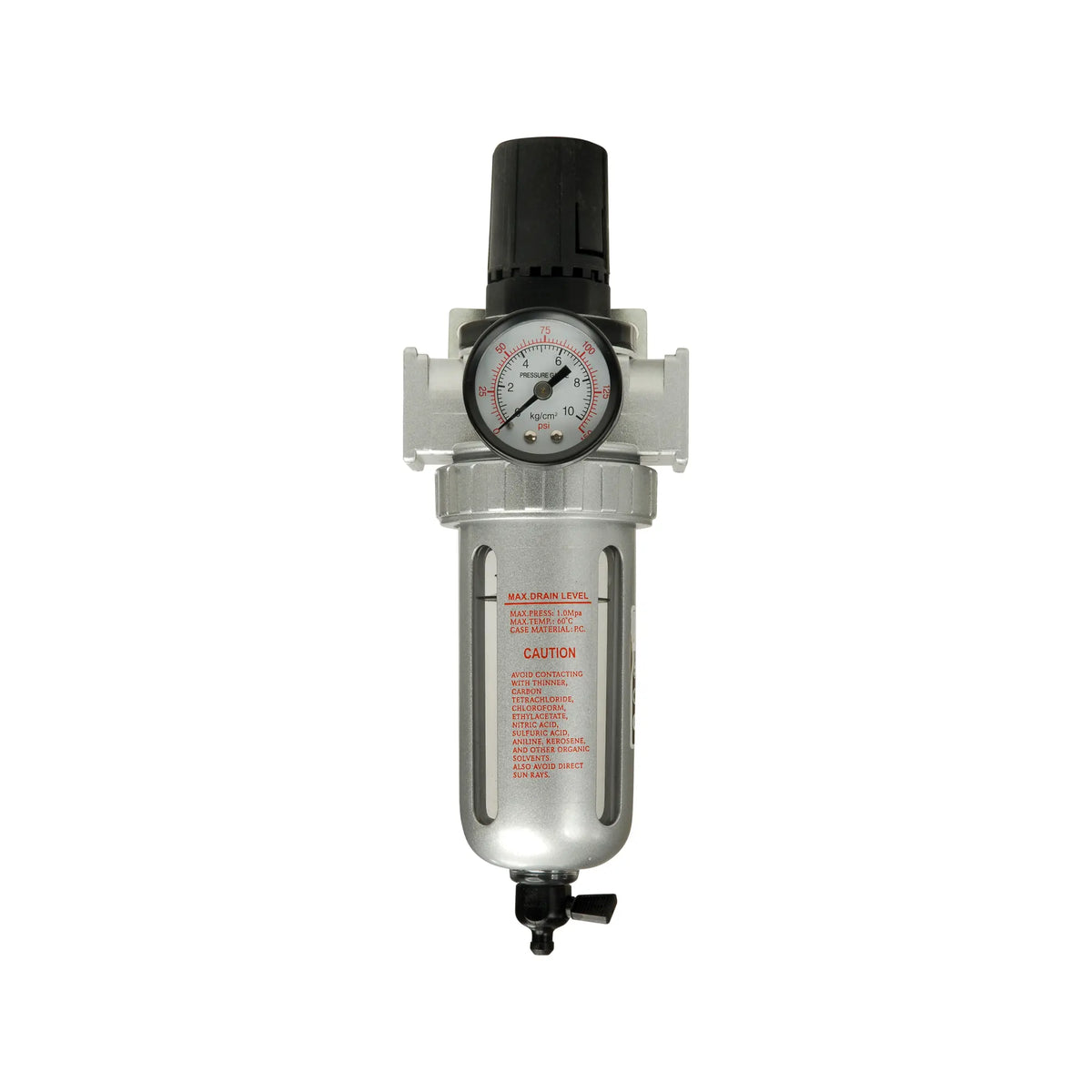 Fast Mover Wall-Mounted Air Filter & Regulator – 1/4 BSP