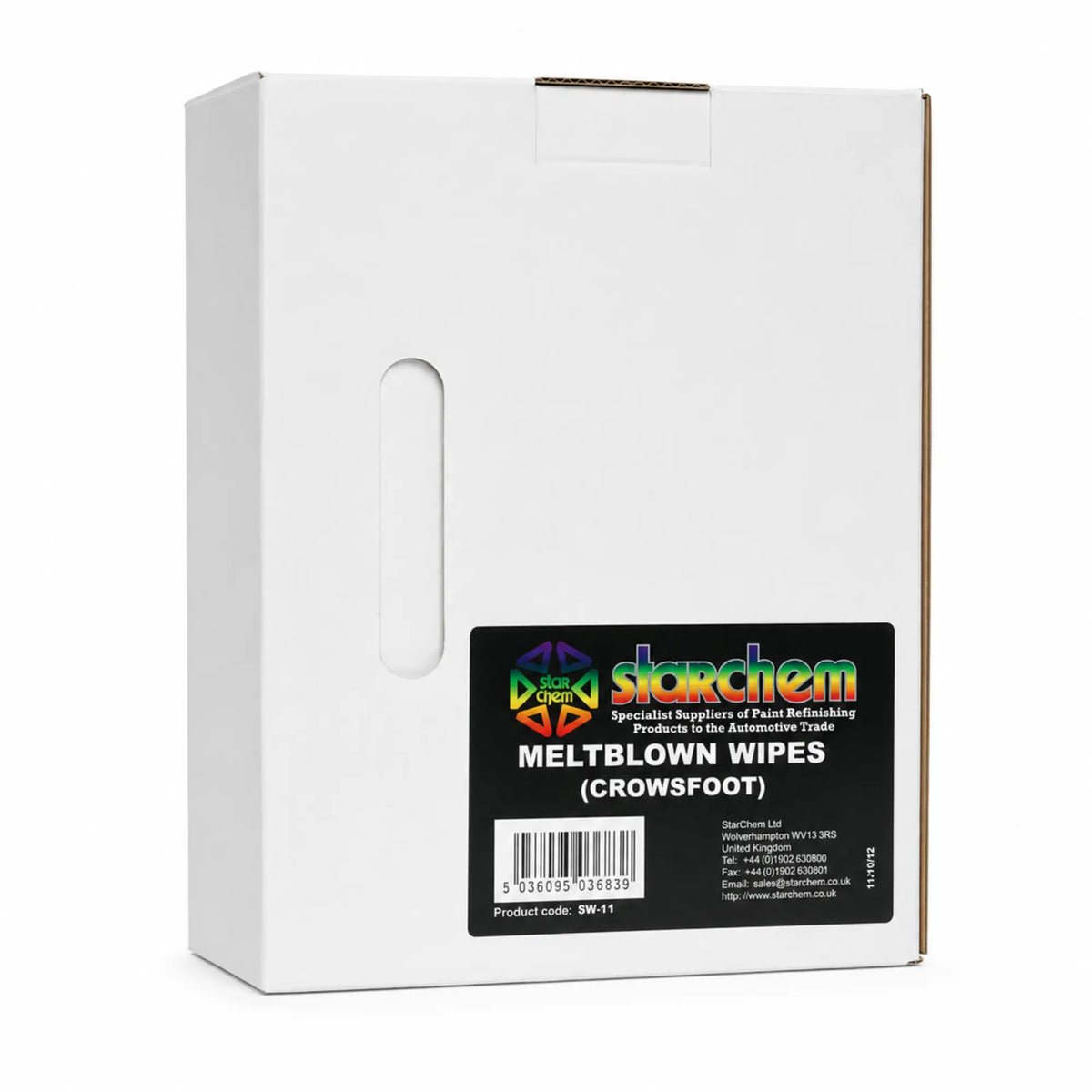 StarChem Meltblown Solvent Wipes 22.9 x 24.5cm Pack of 260