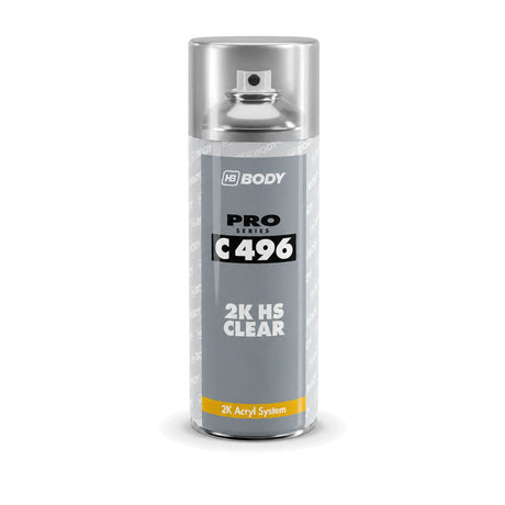 HB Body C496 Clearcoat Aerosol 400ml – HB Body