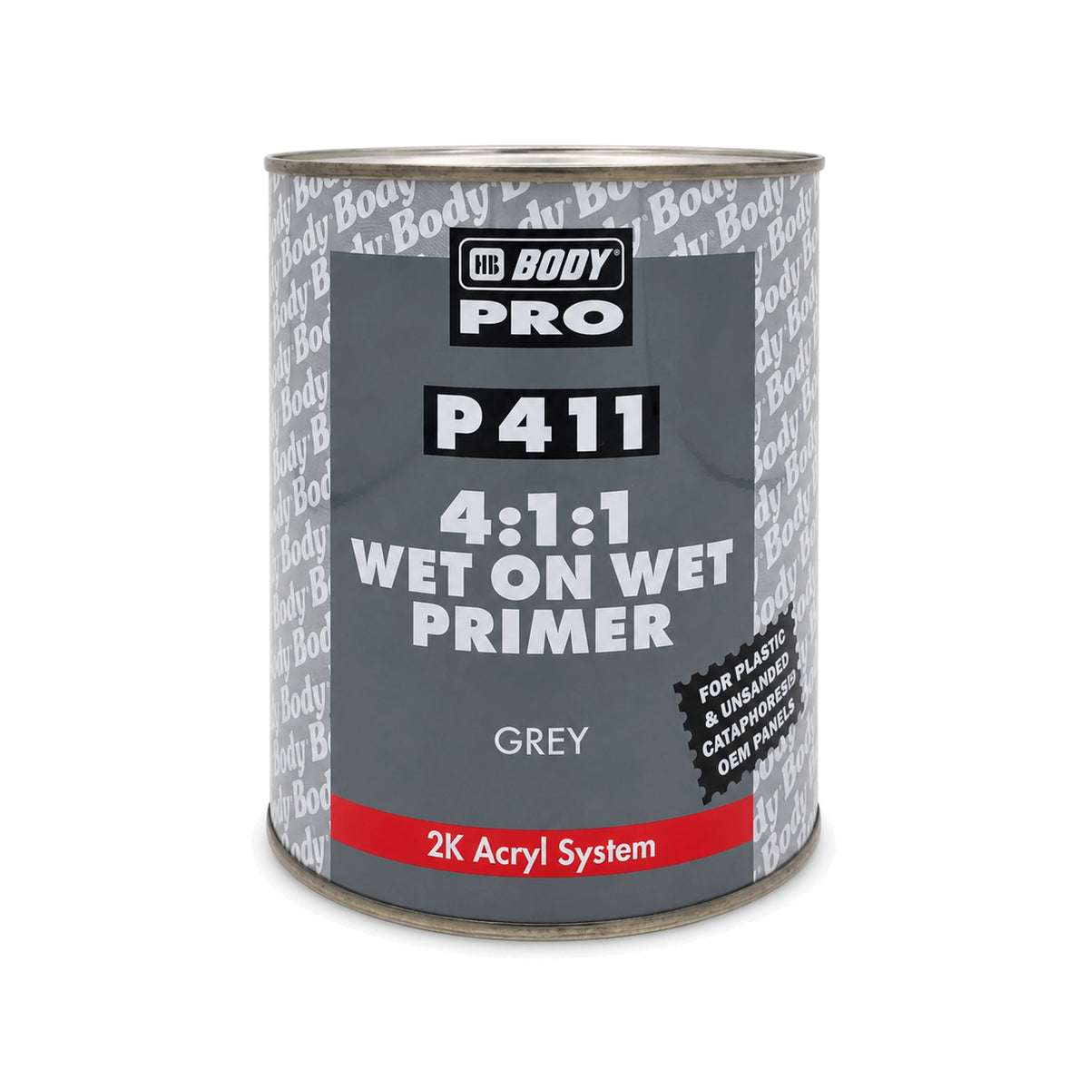 HB Body P411 / H729 Wet on Wet Black Primer 1.25L Kit – HB Body