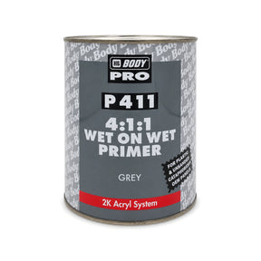 HB Body P411 / H729 Wet on Wet Black Primer 1.25L Kit – HB Body
