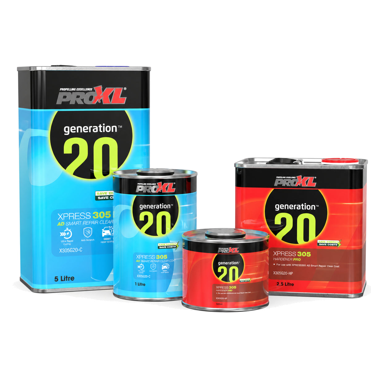 ProXL Generation20 Xpress 305 Clearcoat Kit 7.5L – ProXL