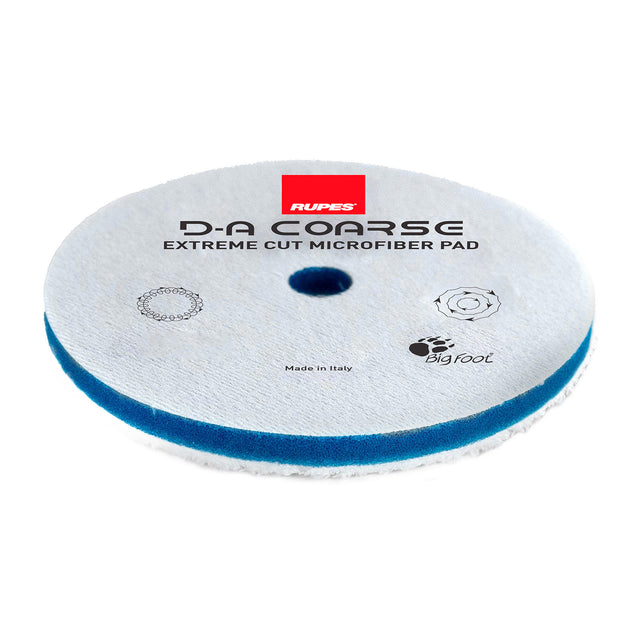 RUPES D-A Coarse Microfibre Polishing Pad – 130mm – RUPES